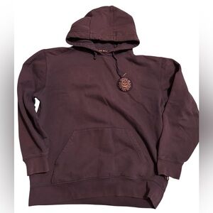 Navy blue Vans ladies hoodie with yellow emblem size medium